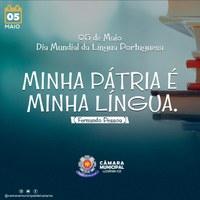 5 de maio é o Dia Mundial da Língua Portuguesa