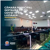 Câmara Municipal instaura CPI da Covid-19