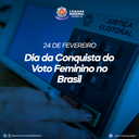 Data marca 90 anos do voto feminino no Brasil