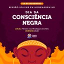 Sessão solene homenageia Dia da Consciência Negra