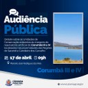 Unidades de conservação do Corumbá III e IV são temas de Audiência Pública na Câmara
